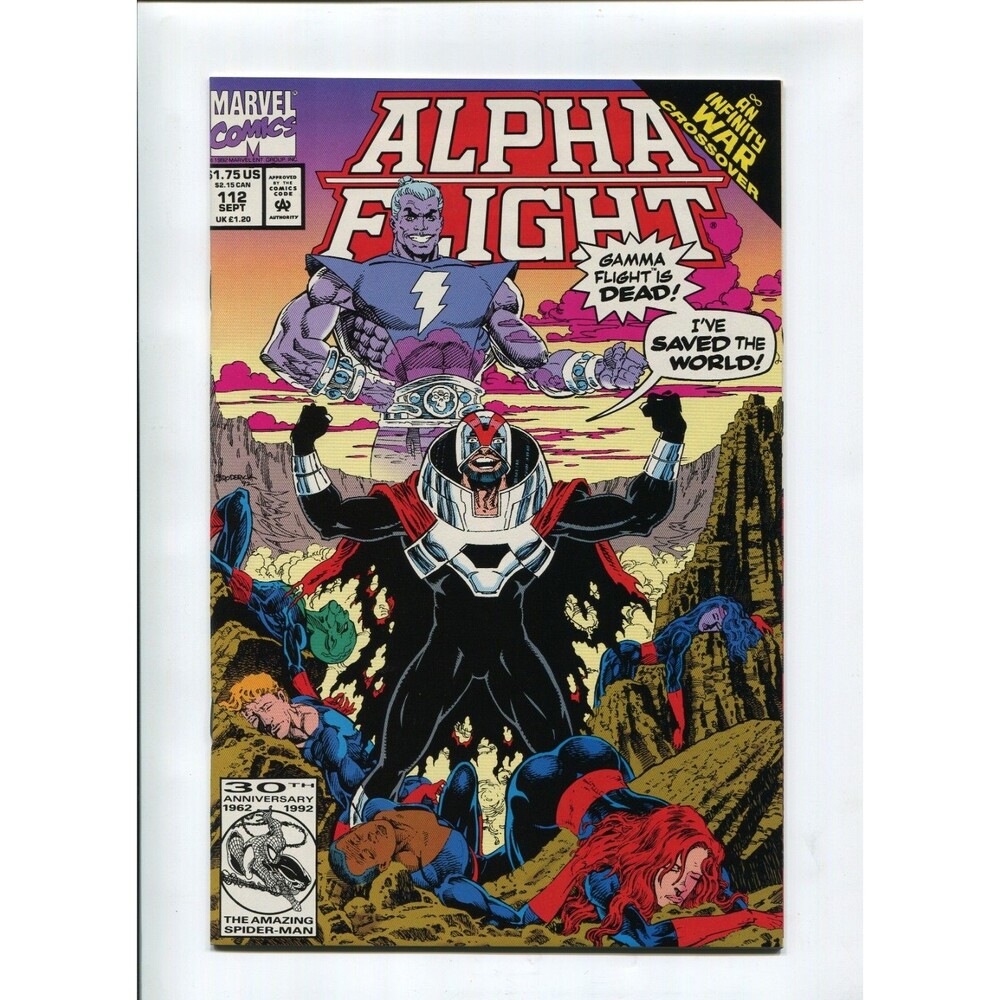 Alpha Flight #112 Marvel Comics 1992 Comic Book